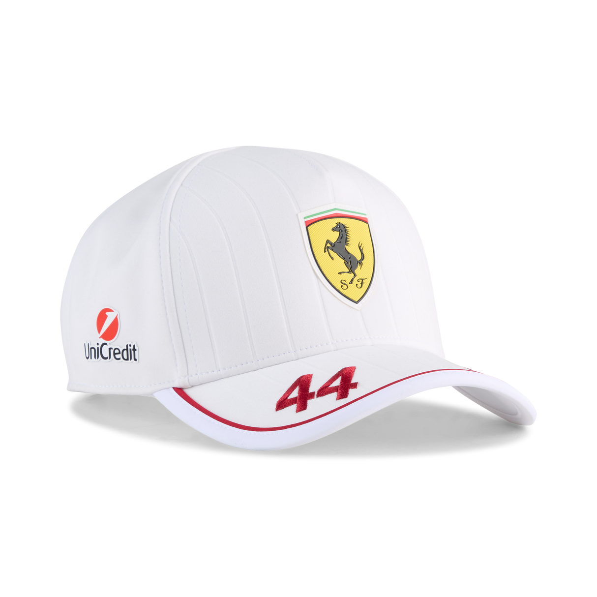 Ferrari, Lewis Hamilton, czapka z daszkiem, biała 🔥