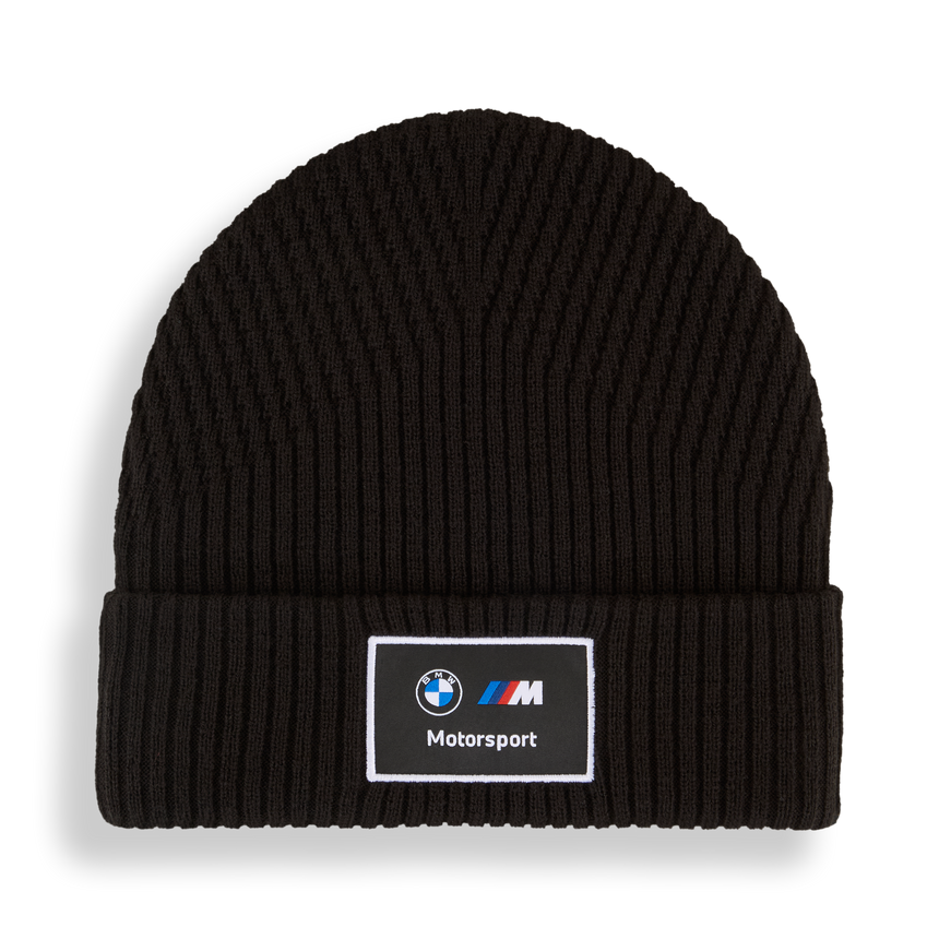 Czapka BMW, MMS, Puma, średni daszek, czarna