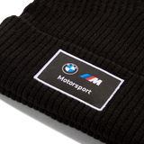 Czapka BMW, MMS, Puma, średni daszek, czarna