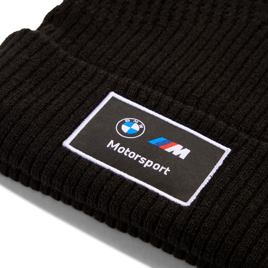 Czapka BMW, MMS, Puma, średni daszek, czarna