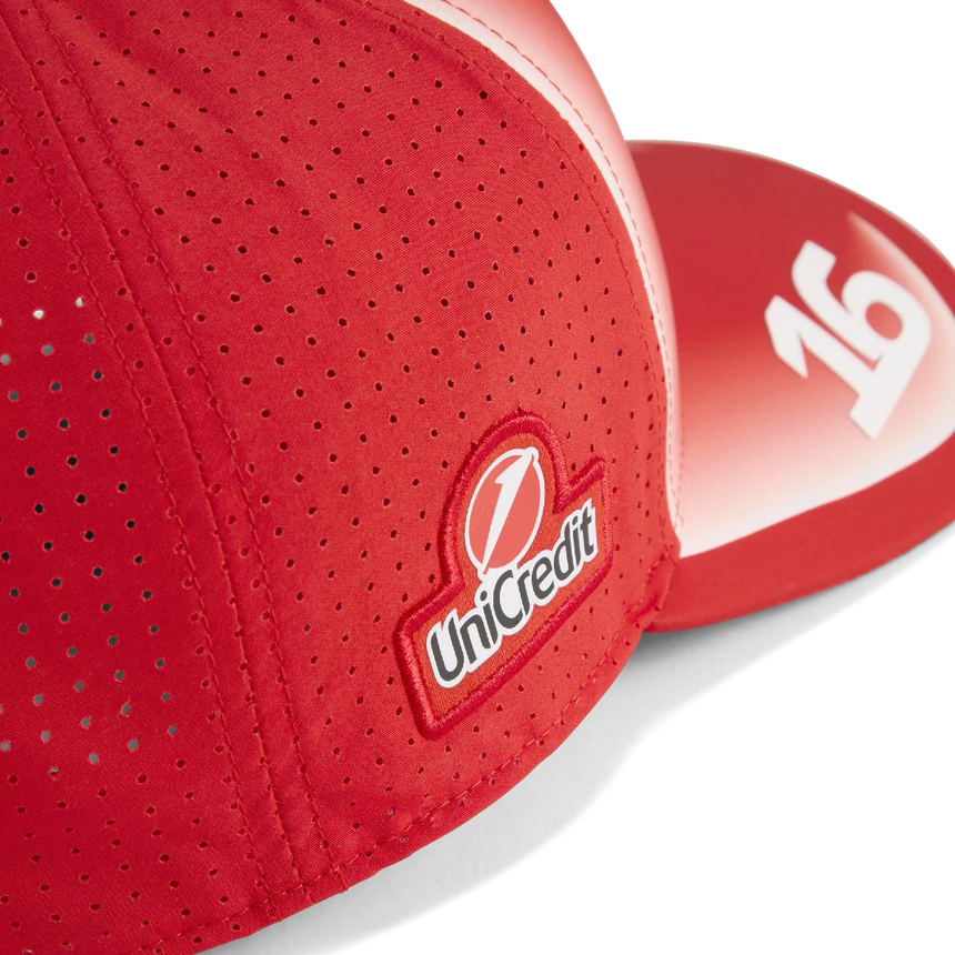 Czapka Ferrari, zespół, Charles Leclerc, Puma, czerwony