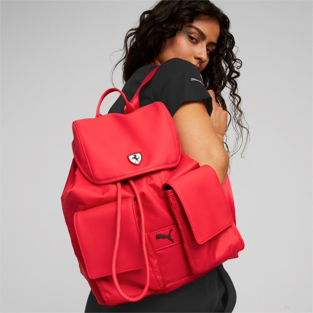 Ferrari SPTWR Style Woman's Backpack Rosso - FansBRANDS®