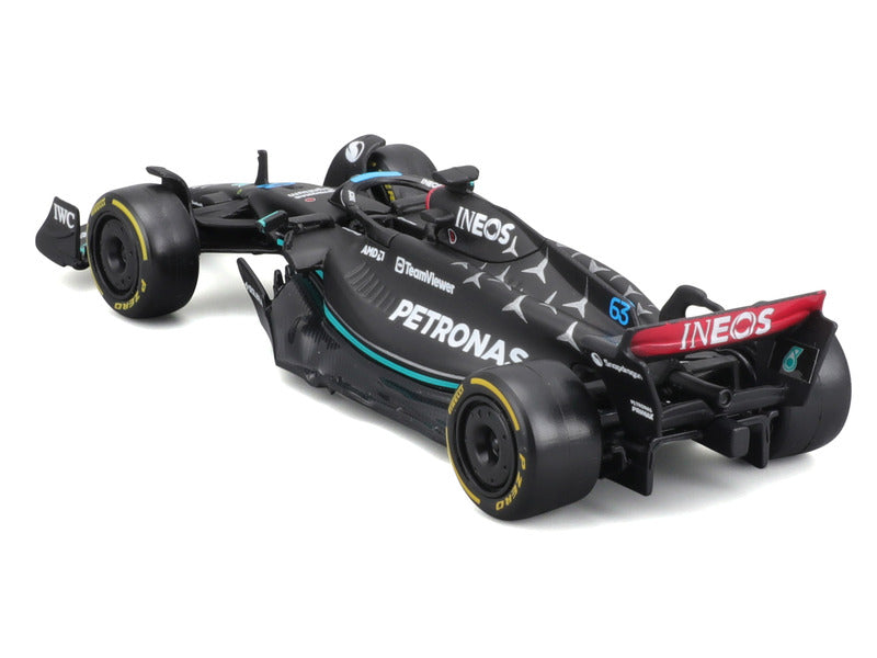 Mercedes F1 W 14 E Modellauto, bburago, 1:43, George Russell #63, 2023