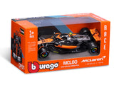 Model samochodu McLaren MCL60, bburago, 1:43, Lando Norris #4, 2023