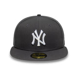 Czapka z daszkiem New York Yankees, New Era, Basic, szara