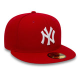 Czapka New York Yankees, New Era, Basic, czerwona