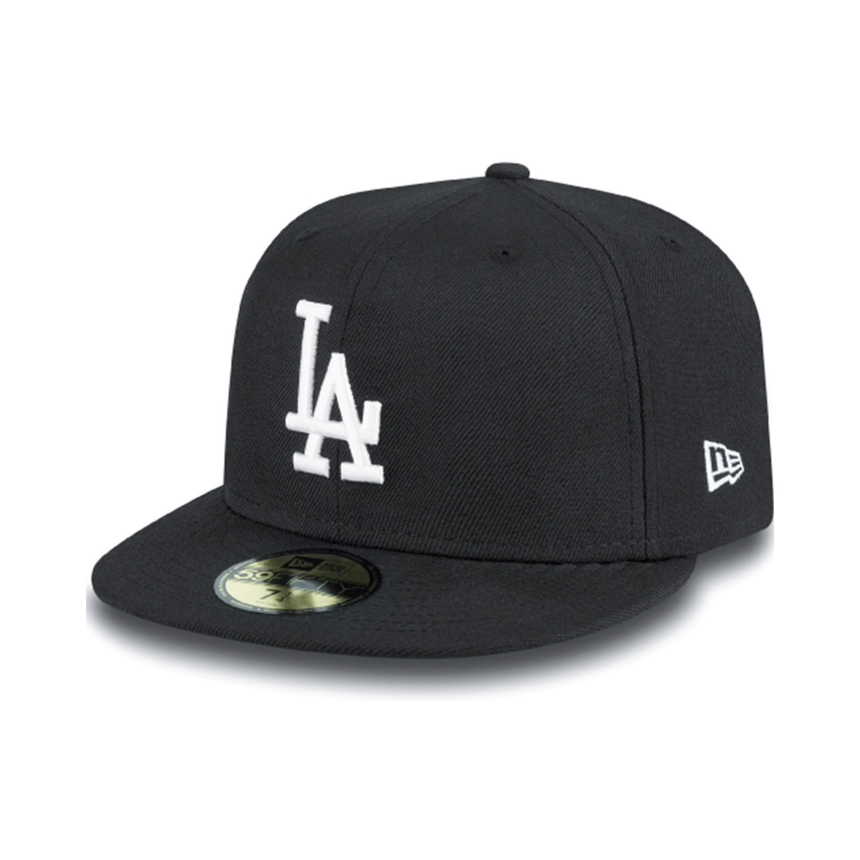 Czapka Los Angeles Dodgers, New Era, 59FIFTY, Basic, czarna