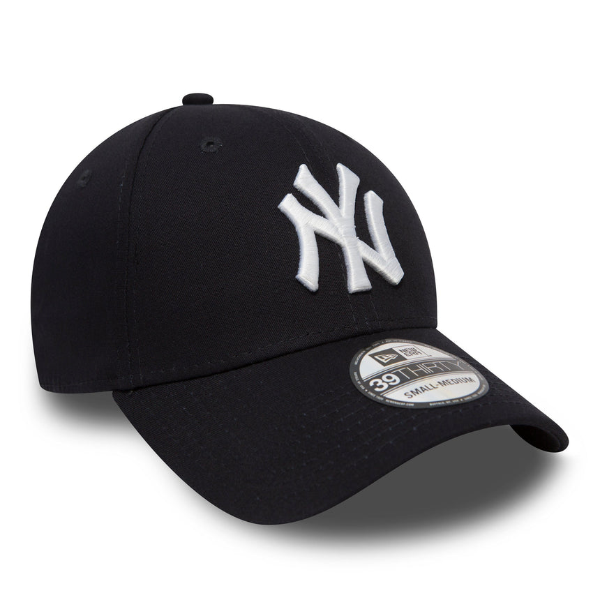 Czapka z daszkiem New York Yankees, New Era, 39THIRTY, Basic, niebieska