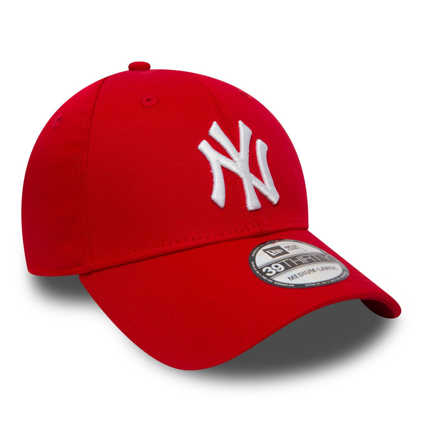 czapka z daszkiem New York Yankees, New Era, 39THIRTY, Basic, czerwona