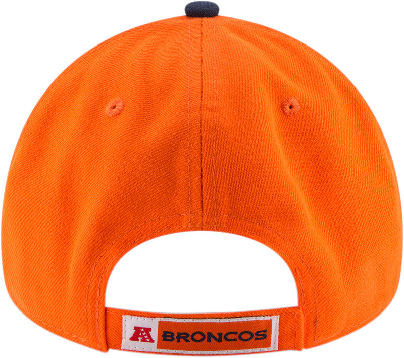 Czapka bejsbolowa Denver Broncos, New Era, 9FORTY, pomarańczowa