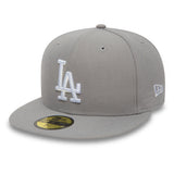 Czapka Los Angeles Dodgers, New Era, 59FIFTY, Basic, szara
