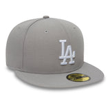 Czapka Los Angeles Dodgers, New Era, 59FIFTY, Basic, szara