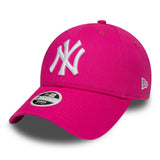 Czapka z daszkiem New York Yankees, New Era 9FORTY, różowa