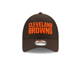 Czapka baseballowa Cleveland Browns, 9FORTY, New Era, brązowa