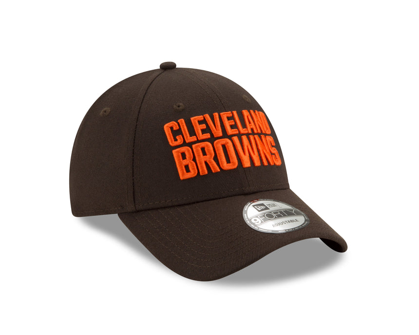 Czapka baseballowa Cleveland Browns, 9FORTY, New Era, brązowa