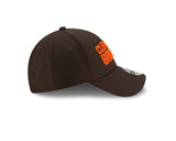 Czapka baseballowa Cleveland Browns, 9FORTY, New Era, brązowa