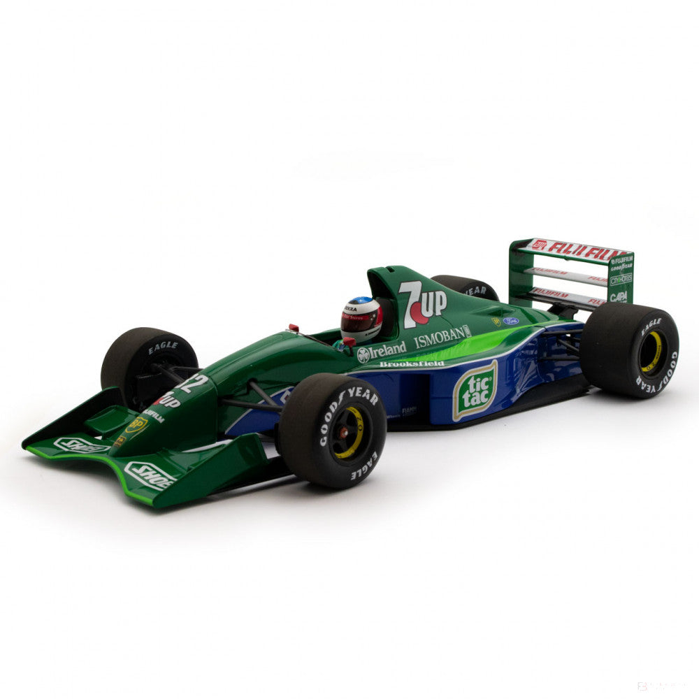 Michael Schumacher Model auta, Jordan Ford 191 Spa 1991, měřítko 1:18, zelená, 2020 - FansBRANDS®