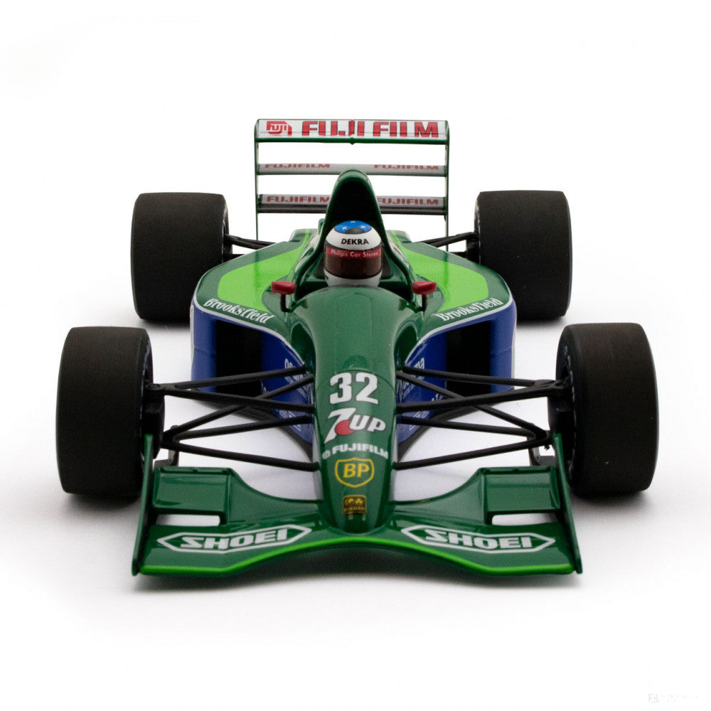 Michael Schumacher Model auta, Jordan Ford 191 Spa 1991, měřítko 1:18, zelená, 2020 - FansBRANDS®