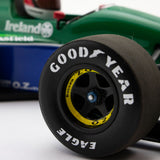 Michael Schumacher Model auta, Jordan Ford 191 Spa 1991, měřítko 1:18, zelená, 2020 - FansBRANDS®