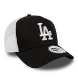 Czapka Los Angeles Dodgers, New Era, 9FORTY, trucker, czarna