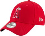 Czapka Los Angeles Angels, New Era, 9FORTY, drużynowa, czerwony