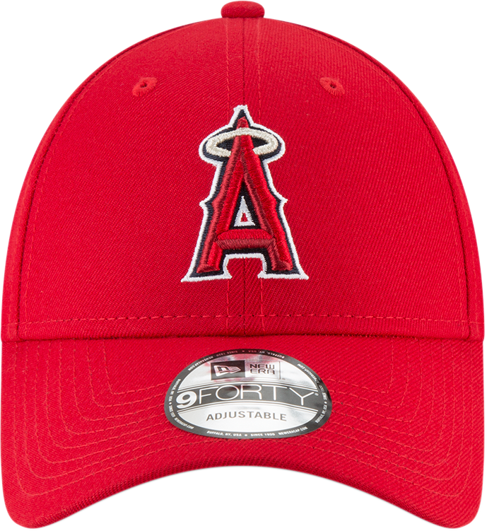 Czapka Los Angeles Angels, New Era, 9FORTY, drużynowa, czerwony