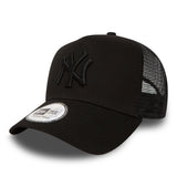 Czapka trucker New Era, New York Yankees, całkowicie czarna