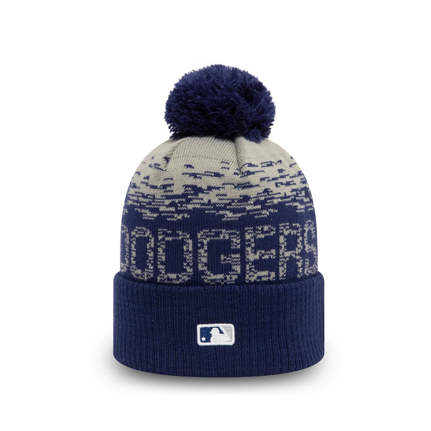 Czapka beanie Los Angeles Dodgers, MLB, New Era, niebieska