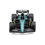 Model samochodu Aston Martin F1, z kaskiem, AMR23, bburago, 1:43, Fernando Alonso #14