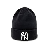 Czapka beanie New York Yankees, bez skazy pin, New Era, czarna