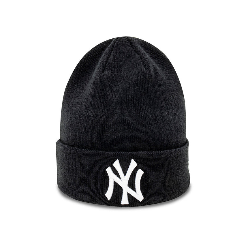 Czapka beanie New York Yankees, bez skazy pin, New Era, czarna