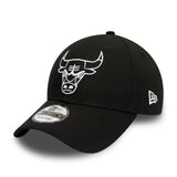 czapka Chicago Bulls, New Era, 9FORTY, Essential, czarna