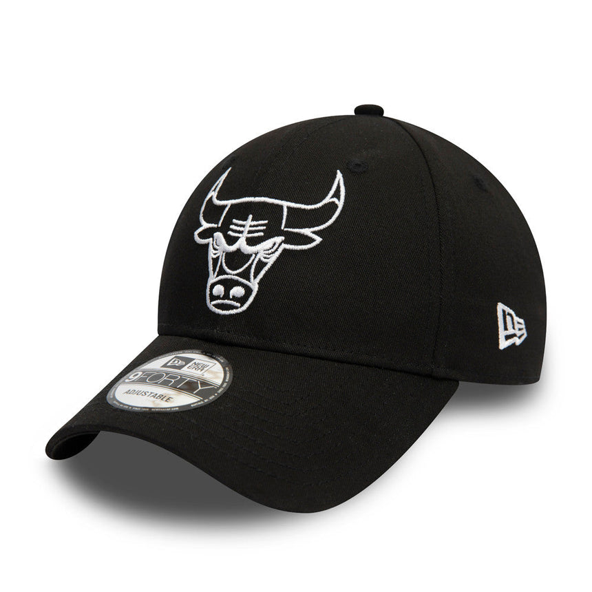 czapka Chicago Bulls, New Era, 9FORTY, Essential, czarna