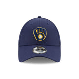 Czapka Milwaukee Brewers, New Era, 9FORTY, drużyna, niebieska