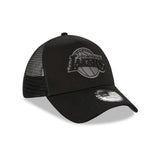 Czapka Los Angeles Lakers, New Era, trucker, 9FORTY, czarna