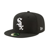 Czapka Chicago White Sox, New Era, 59FIFTY, czarna