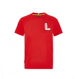 Ferrari dětské tričko, Leclerc, červené, 2020