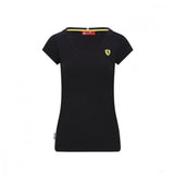 Dámské tričko Ferrari, Shield, Black, 2020 - FansBRANDS®