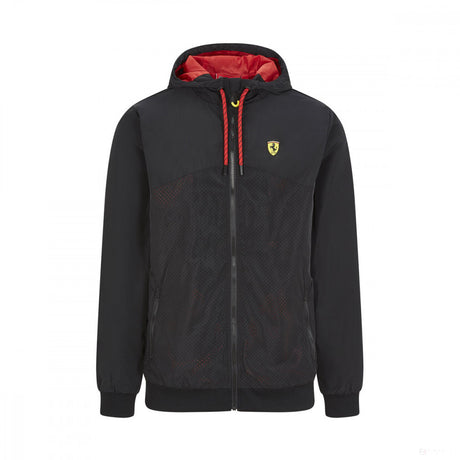 Ferrari Windbreaker, Scudetto, Black, 2020 - FansBRANDS®