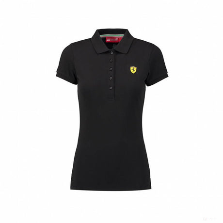 Ferrari Dámské Polo, Classic, Černá, 2018 - FansBRANDS®