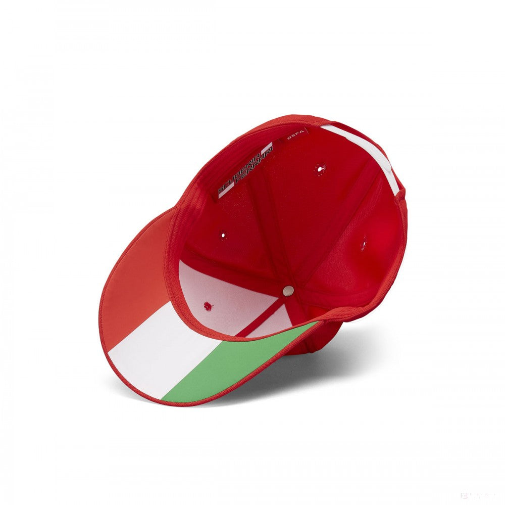 Baseballová čepice Ferrari, logo Scuderia, pro dospělé, červená, 2019