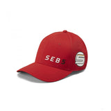 Baseballová čepice Ferrari, Sebastian Vettel SEB5, pro dospělé, červená, 2019