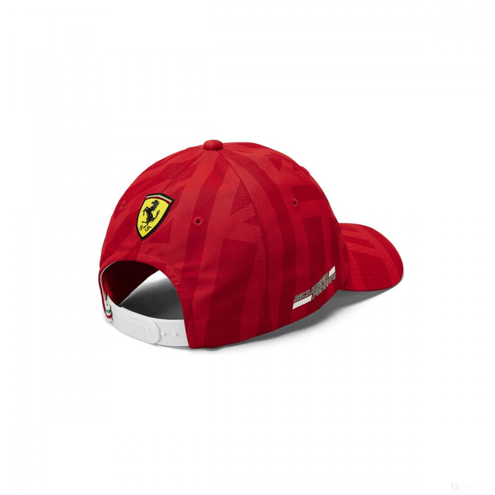 Baseballová čepice Ferrari, Monza, pro dospělé, červená, 2019