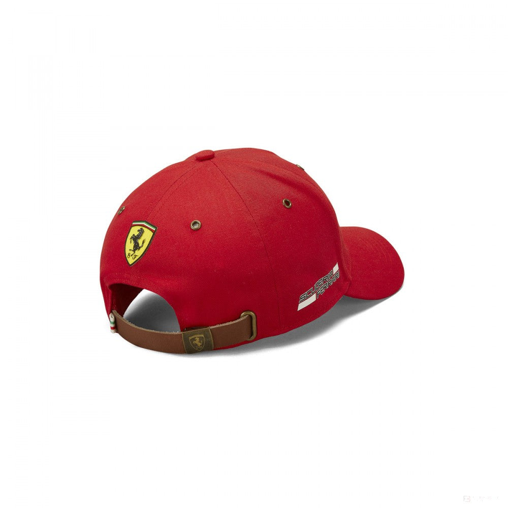 Baseballová čepice Ferrari, 1929, pro dospělé, červená, 2019