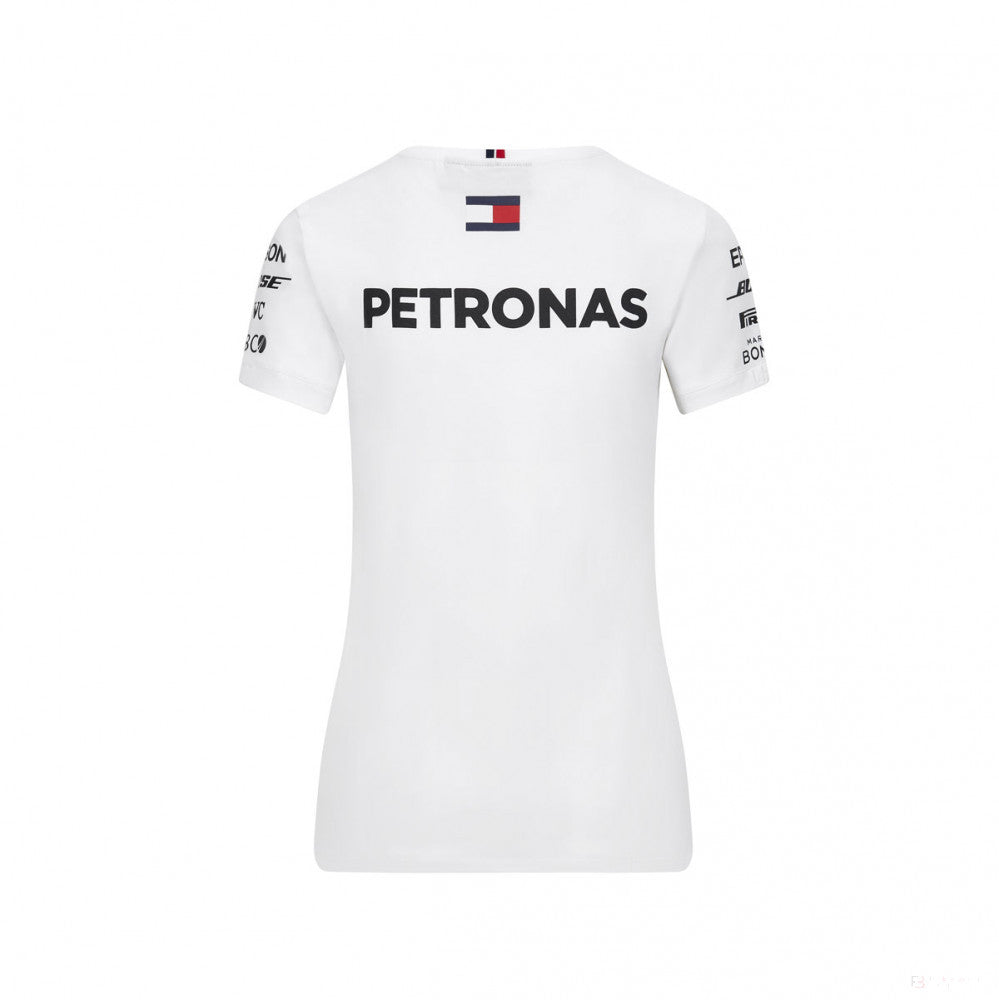 Dámské tričko Mercedes, tým, bílé, 2020 - FansBRANDS®