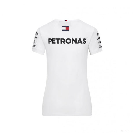 Dámské tričko Mercedes, tým, bílé, 2020 - FansBRANDS®