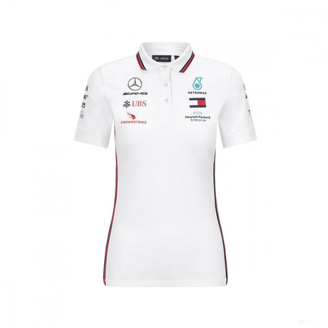 Mercedes Dámské Polo, Team, Černá, 2020 - FansBRANDS®