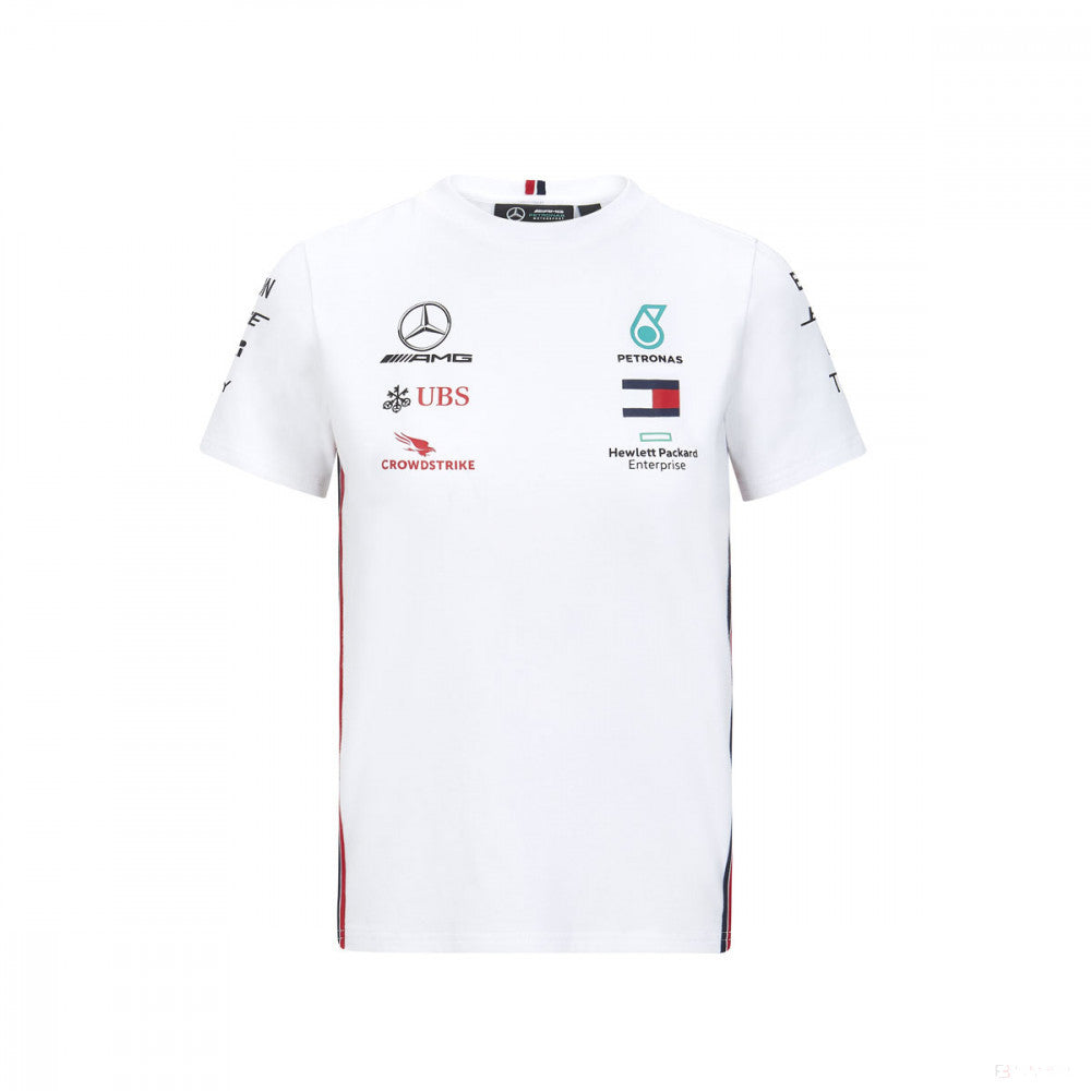 Dětské tričko Mercedes, Team, bílé, 2020