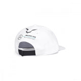 Mercedes Flatbrim Cap, Lewis Hamilton, dospělý, bílý, 20/21 - FansBRANDS®