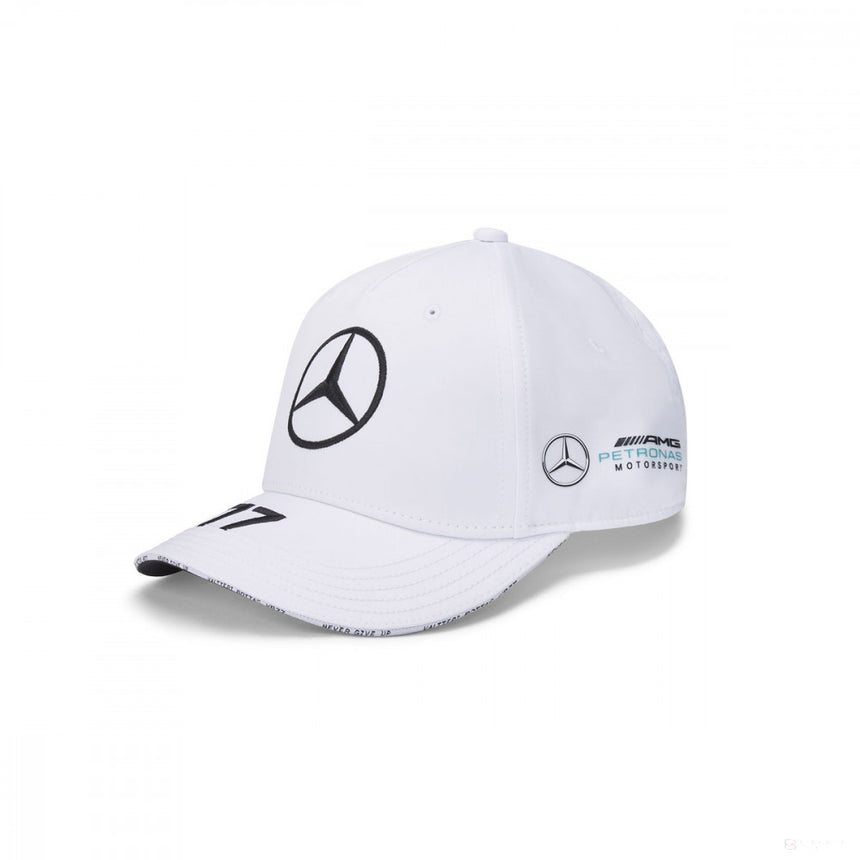 Baseballová čepice Mercedes, Valtteri Bottas, pro dospělé, bílá, 20/21 - FansBRANDS®